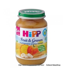Hipp Organic Fruit and Cereal Mix Pineapple Banana from 6 months 190g